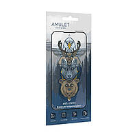 Захисне скло AMULET 2.5D HD Antistatic for Xiaomi Redmi Note 12 5G/Note 12 4G/Poco X5 Колір Чорний lamp