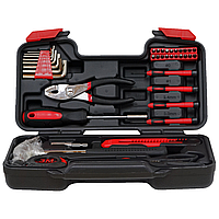 Компактний універсальний набір інструментів у кейсі для дому 39 предметів lamp