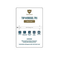 ПОШТУЧНО Гідрогель плівка iNobi GOLD PG-005 / (матовий фіолетовий) Колір 180*120мм lamp