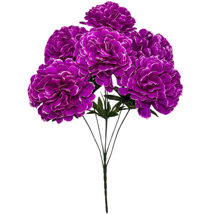 Штучні квіти букет хризантеми Шар, 62см, фото 1