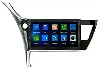 Штатна автомагнітола з навігацією Gps для автомобілів Toyota Corolla 2017 2018 10 дюймів Android 10.1 lamp