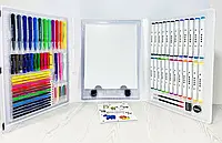 Набір для творчості мольберт 007 98 предметів художній набір для дітей валіза lamp