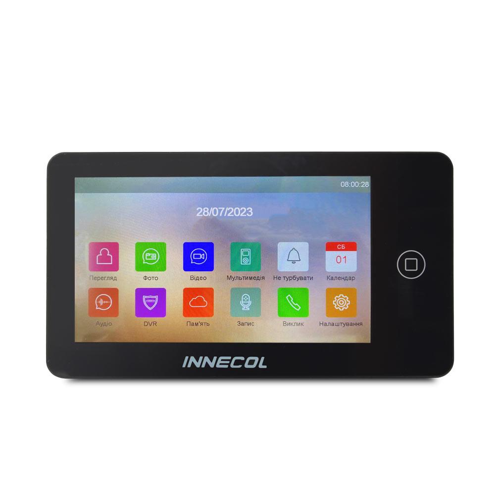 Відеодомофон 7" INNECOL NEO HD (Black), фото 1