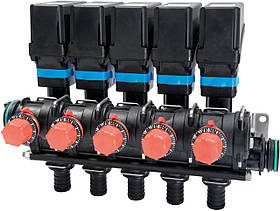 Блок секційних електроклапанів Arag на комп'ютер Bravo (5-ти секційний), 86301551