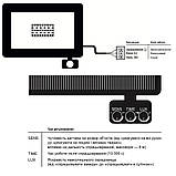 Прожектор світлодіодний із датчиком руху EVROLIGHT FM-01D-50 50 W 6400 K, фото 6