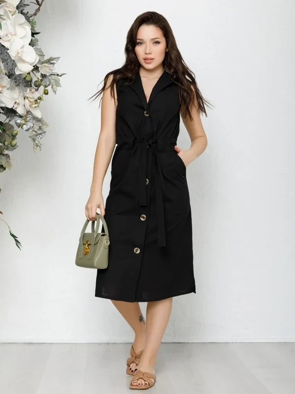 Плаття ISSA PLUS SA-193 S чорний