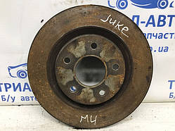Диск тормозной передний Nissan Juke F15 1.6 TURBO MR16DDT 2010 (б/у)