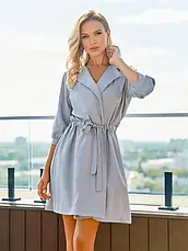 Плаття ISSA PLUS 12834 L сірий, фото 5