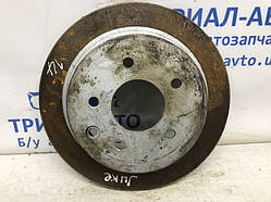 Диск гальмівний задній Nissan Juke F15 1.6 TURBO MR16DDT 2010 (б/у)