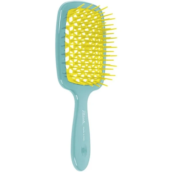 Щітка Janeke Superbrush 86SP226TSE бірюза (жовта серединка)