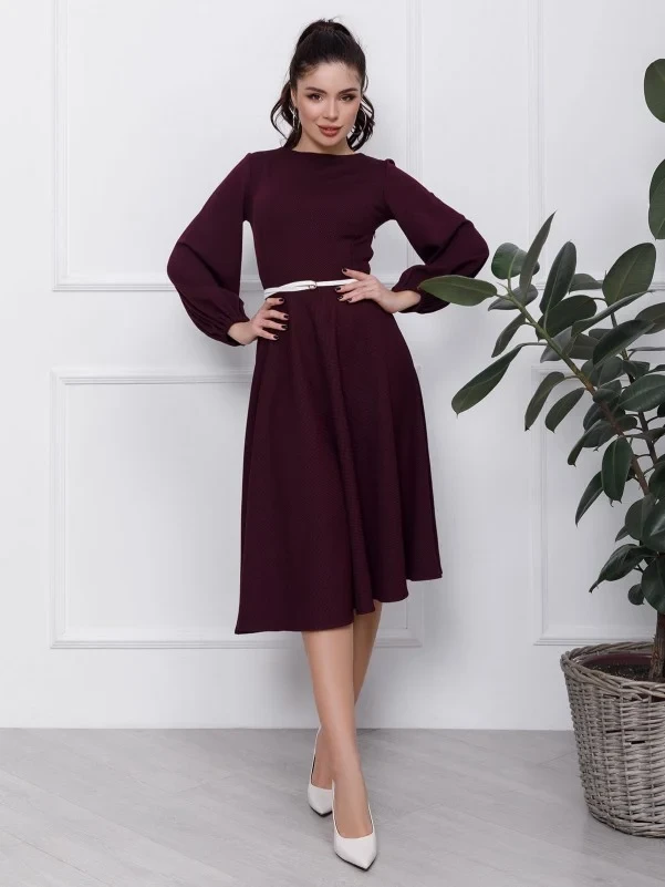 Плаття ISSA PLUS 12423 S фіолетовий