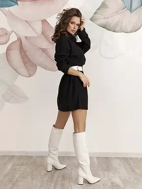 Плаття ISSA PLUS 12224 XL чорний, фото 3