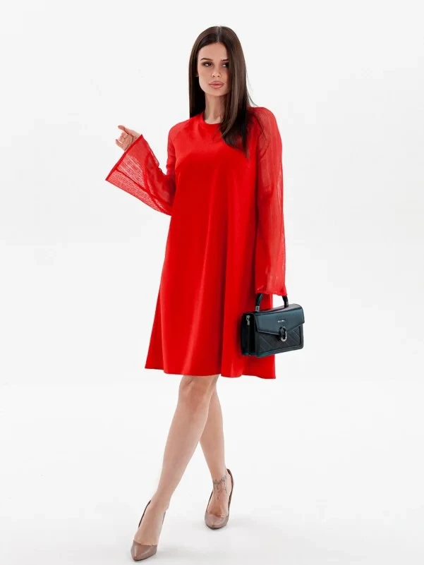 Плаття ISSA PLUS SA-102 S червоний