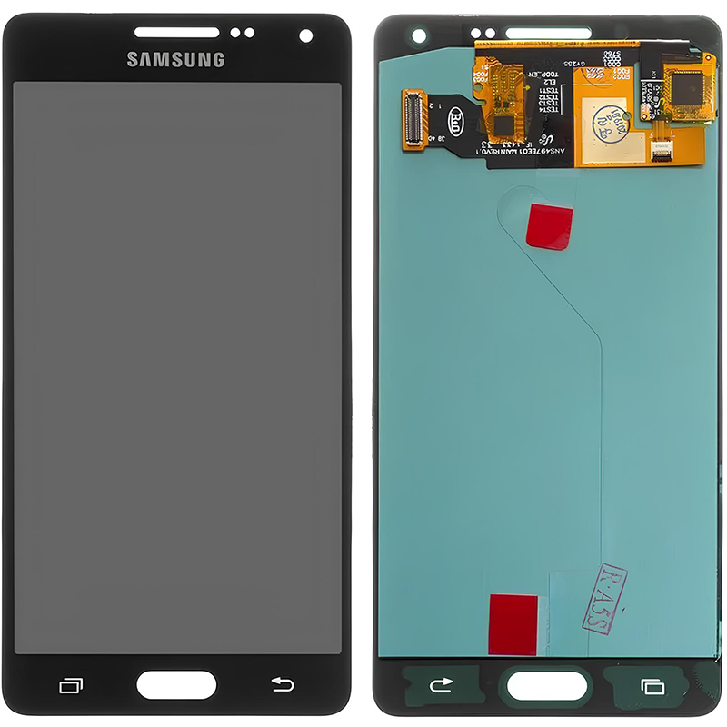 Дисплей Samsung SM-A500H Galaxy A5 (2015) у зборі із сенсором black OLED