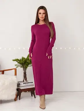 Плаття ISSA PLUS 14412 S фіолетовий, фото 1