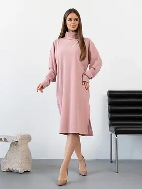 Плаття ISSA PLUS 14433 XL рожевий, фото 1