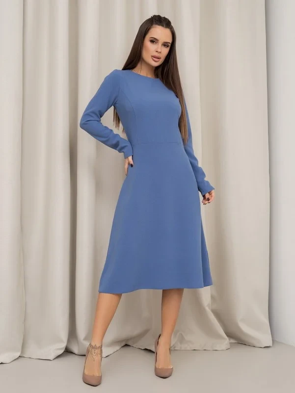 Плаття ISSA PLUS 14452 S блакитний