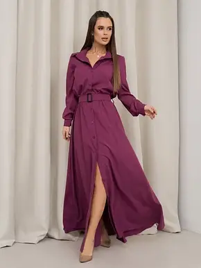 Плаття ISSA PLUS 14460 S фіолетовий, фото 1