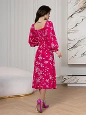 Плаття ISSA PLUS SA-515 S малиновий, фото 3