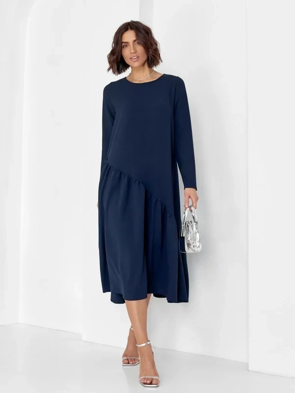 Плаття ISSA PLUS 14454 S темно-синій