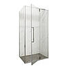 Душова кабіна без піддону Mixxus Premium BEVEL SC01-120x80x195-TR Chrome прозоре скло 6мм (MI6871), фото 8