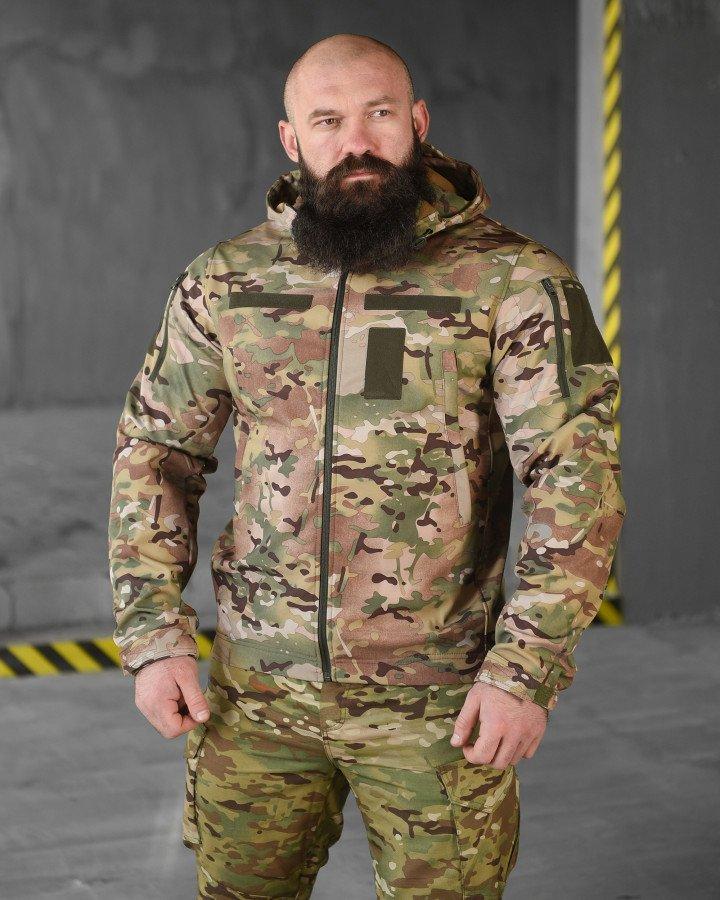 Тактична куртка Softshell MASAD у кольорі Мультикам ВТ76569 ТМ, фото 1