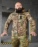 Тактична куртка Softshell MASAD у кольорі Мультикам ВТ76569 ТМ, фото 8