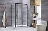Душова кабіна без піддону Mixxus Premium DIVERSE SC03-120x80x195-TR Black прозоре скло 6мм (MI6868), фото 8