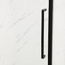 Душова кабіна без піддону Mixxus Premium BEVEL SC01-90x90x195-TR Black прозоре скло 6мм (MI6864), фото 4