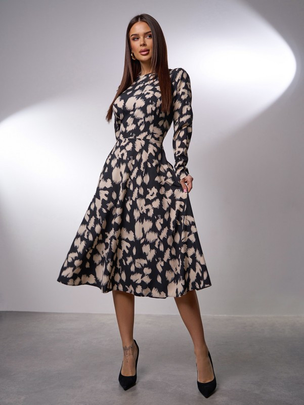 Плаття ISSA PLUS 15033 XL чорний, фото 1