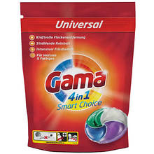 Капсули для прання Gama 4 in 1 Universal 30 шт. (8435495826996/8435495836698)