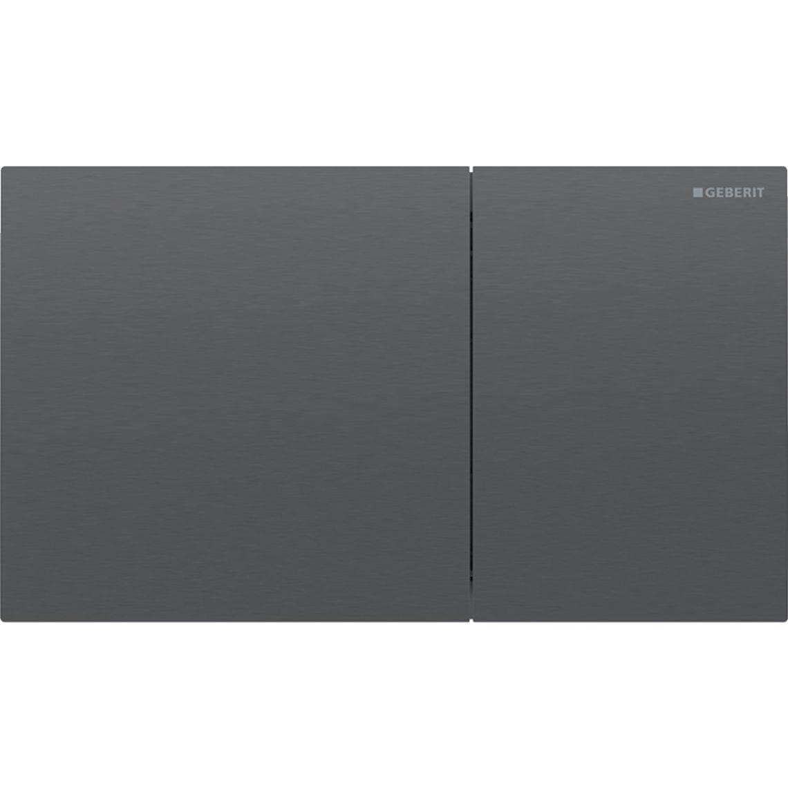 Кнопка зливу для інсталяції GEBERIT подвійна матована графіт 178453 115.622.QD.1, фото 1