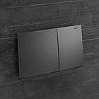 Кнопка зливу для інсталяції GEBERIT подвійна матована графіт 178453 115.622.QD.1, фото 2