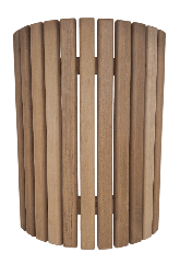 Огорожа світильника кутова рейка широка / термо