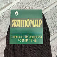 Шкарпетки чоловічі високі літо сітка р.41-45 чорні ЖИТОМИР ДУКАТ 988086060, фото 5