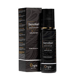 Лосьйон із феромонами для тіла та волосся Orgie — Sensfeel Seduction Elixir 10 in 1 for Man (100 мл)