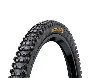 Покришка безкамерна Continental Argotal Downhill SuperSoft 27.5 x 2.40 чорна складана skin, фото 1