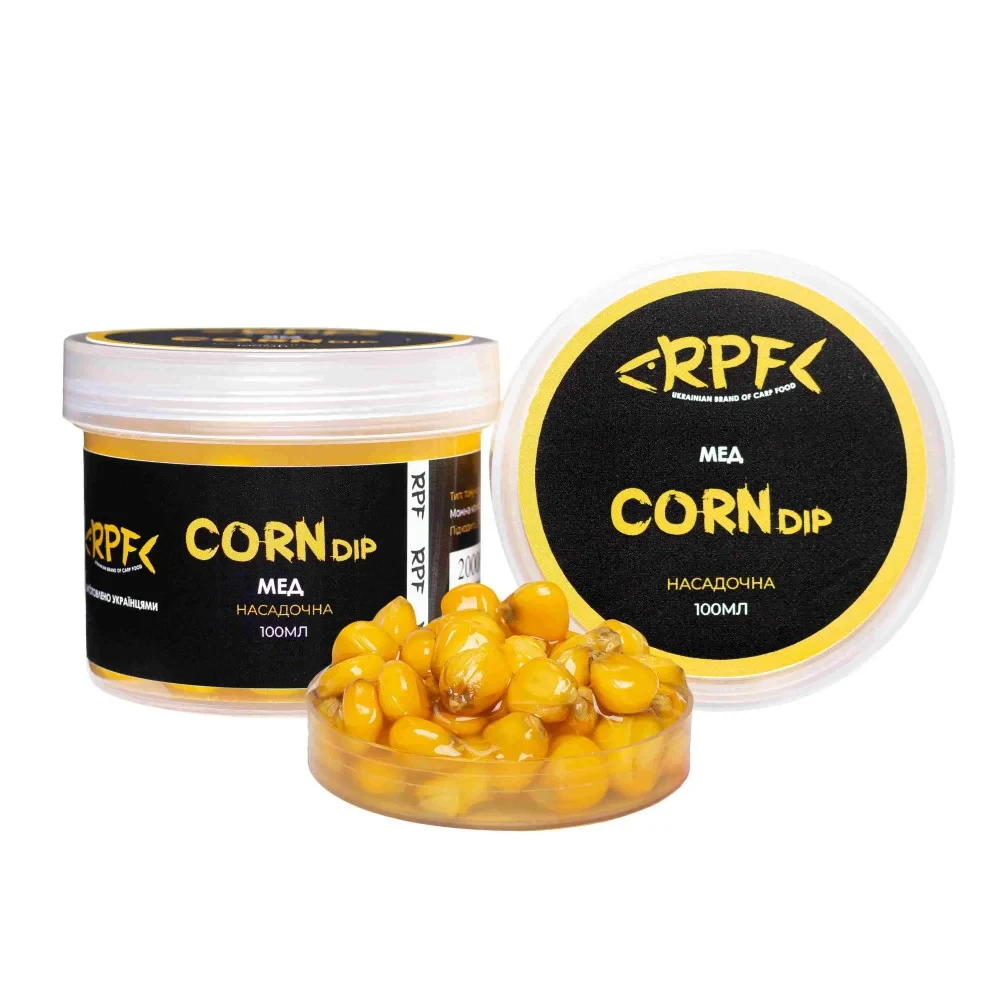 🇺🇦 CORNdip Насадочна варена кукурудза 100мл , смак Мед (готова) 🇺🇦