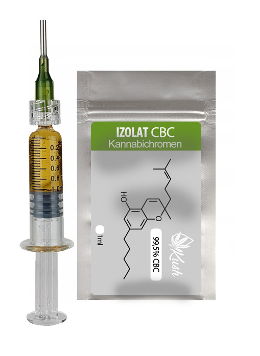 🧪 Izolat CBC Kush | 99,5% чистоти | 1 мл | Kannabichromen, фото 1