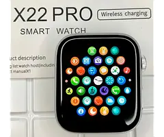 Смарт годинник XPRo X22 PRO smart 1.75" з безпровідною зарядкою watch синій (X22 PRO_1155)