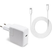 Блок живлення для ноутбука Vinga Apple 30W, USB-C 5-20V, універсальний адаптер kalyna