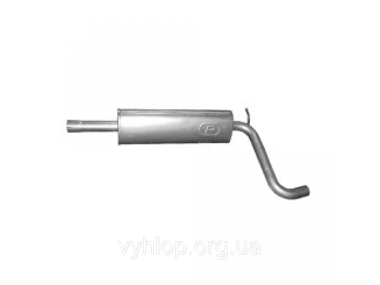 Резонатор Шкоду Октавіа (Skoda Octavia IV) (24.019) Polmostrow