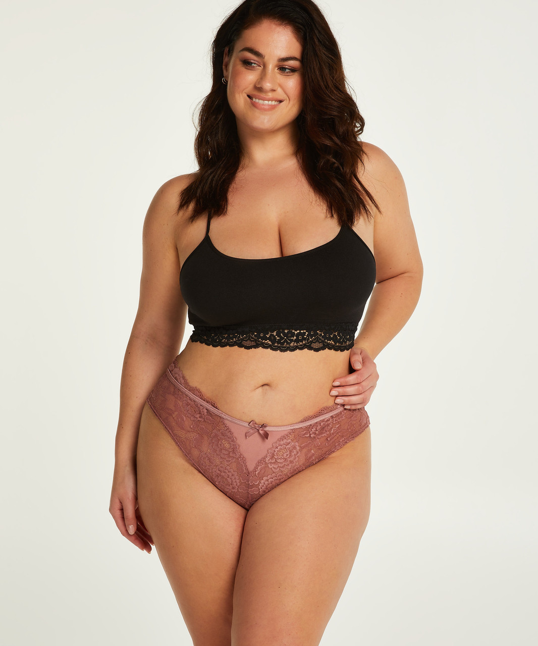 Жіночі трусики Hunkemoller, розмір 3XL, колір рожевий