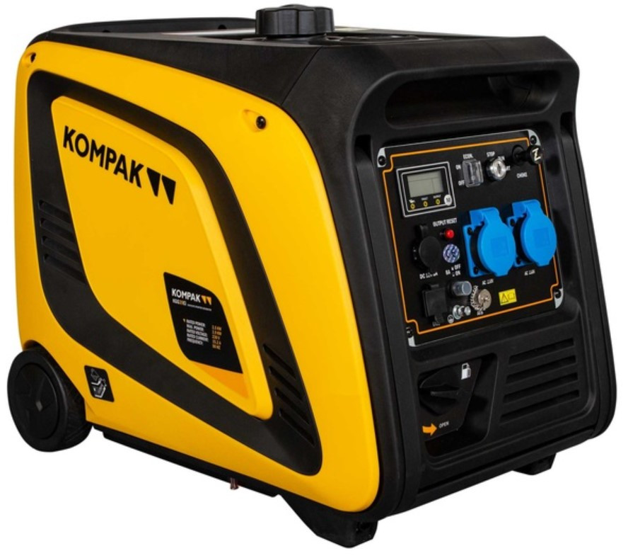 Інверторний бензиновий генератор KOMPAK KGG39EI, фото 1