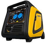 Інверторний бензиновий генератор KOMPAK KGG39EI, фото 4