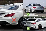 Брызговики Premium для CLA45 (4 шт) для Mercedes CLA C117 2013-2019 гг, фото 3