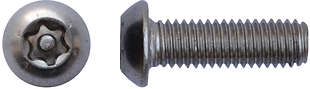 Гвинт антивандальний, з напівкруглою головкою, Torx Pin