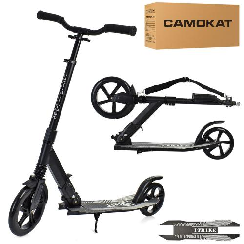 Самокат дорослий складаний ITrike SR 2-079-B Чорний