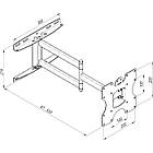 Кріплення з нахилом та поворотом KSL  WMO-4325T, фото 3