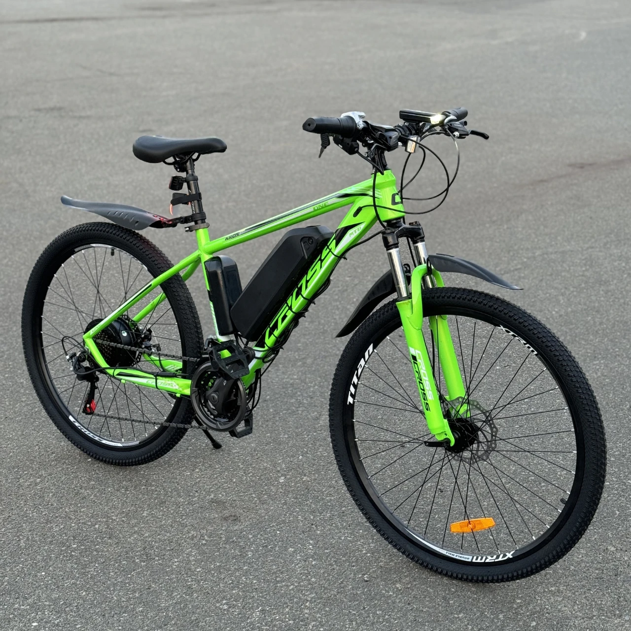 Електровелосипед E-Titan 29" Cross Kron 48 В 500Вт 12 Ah/ до 45 км запас ходу